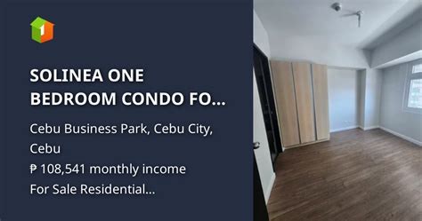 1 bedroom condo in cebu|1 Bedroom Condo for Sale in Solinea .